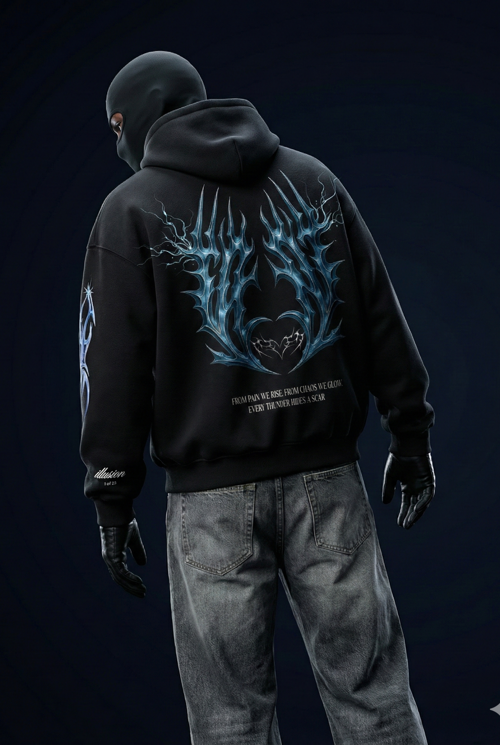THUNDER SCAR HOODIE - FOUNDER'S EDITION